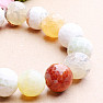 Agate fiery cut bracelet RB Design 85