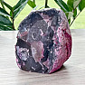 Agate pink polished half Brazil 3