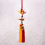 Feng Shui protective curtain Knot with gourd and coins variant A