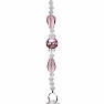 Prosperity and blessings of Feng Shui cut crystal window pink