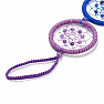 Dream Catcher Seven Chakras with semi-precious stones