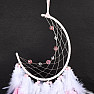 Dream catcher Moon pink and white