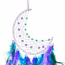 Dream Catcher Moon Violet Turquoise