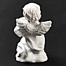 Little angel with a harp figurine 6 cm