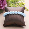 Aquamarine bracelet AA quality from large beads