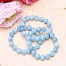 Aquamarine bracelet AA quality from large beads 12 mm