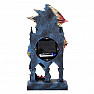 Time Guardian Dragon Statuette and Clock