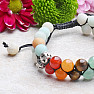 Amazonite Chakra Bracelet Double with Shamballa Clasp