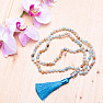 Amazon satin necklace with tassel