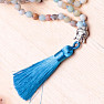 Amazon satin necklace with tassel