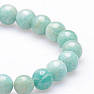 Amazonite luxury bracelet made of 8 mm beads