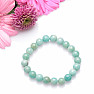 Amazonite luxury bracelet made of 8 mm beads