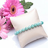 Amazonite luxury bracelet made of 8 mm beads