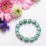 Amazonite cut and seed beads bracelet RB Design 138