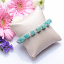 Amazonite cut and seed beads bracelet RB Design 138