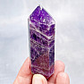 Amethyst double sided point cut Zambia 1