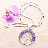 Amethyst pendant Tree of Life