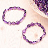 Amethyst bracelet made of nugget AA quality