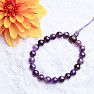 Amethyst Buddha bracelet