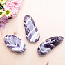 Amethyst tumbled chevron