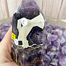 Amethyst chevron Brazil spike - obelisk KO5