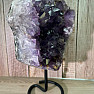 Amethyst druse on stand No. 14