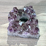 Amethyst druse candle holder 18