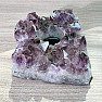 Amethyst druse candle holder 18