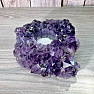 Amethyst druse candle holder 19