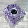 Amethyst druse candle holder 20