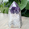 Amethyst chevron Brazil spike - obelisk 1