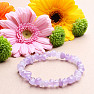 Amethyst lavender bracelet chopped