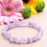 Amethyst lavender bracelet chopped