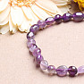 Amethyst bracelet made of ovals