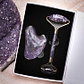 Amethyst Heart Shape Massage Roller and Gua Sha Gift Set