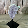 Amethyst titanium aura druza on stand 10