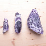 Raw chevron amethyst