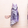 Raw chevron amethyst