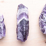 Raw chevron amethyst