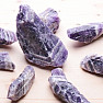 Raw chevron amethyst