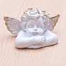 Little angel for luck in a bust gift bag with folded arms