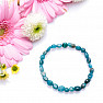 Apatite bracelet made of oval stones