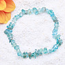 Apatite blue bracelet chopped AA quality