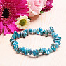 Chopped apatite bracelet