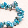 Chopped apatite bracelet