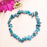 Chopped apatite bracelet