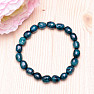 Apatite bracelet made of ovals 10 mm