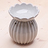 Aroma ceramic lamp Cactus flower beige