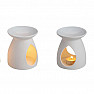 Modern porcelain aroma lamp white