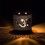 Om symbol diffuser for Aromafume incense bricks